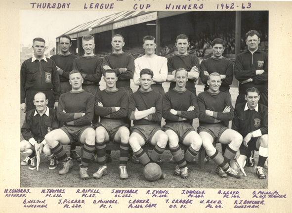Thursday league cup winners 1962 1963